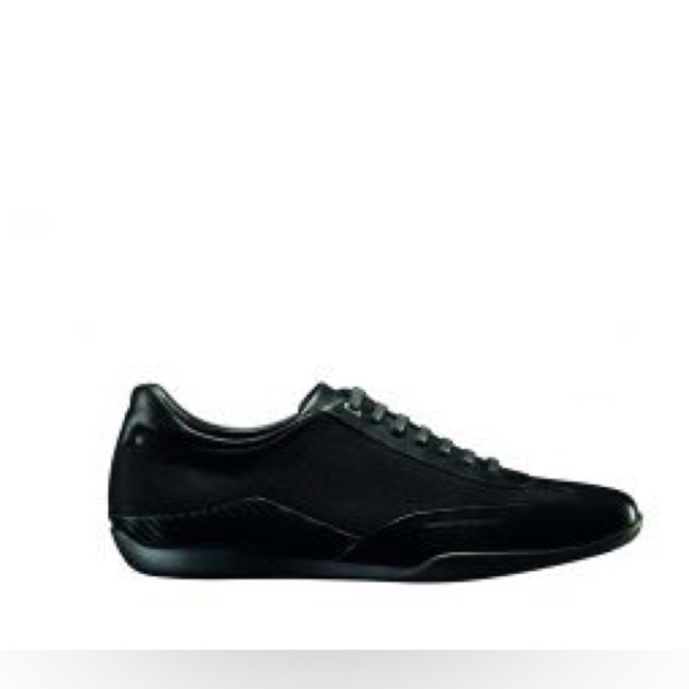 Porsche Design P’1700 Men's Black Leather/Suede Sneakers Size 44 EU